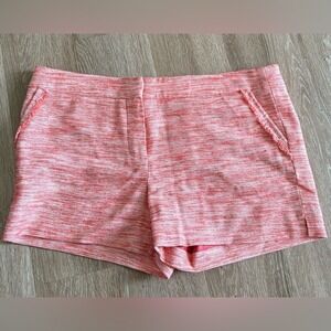 Trina Turk Corbin Twill Linen Shorts Coastal Vacation Summer Preppy Beach Resort